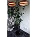 Twin Head Free Standing Patio Electric Heater 2500 W