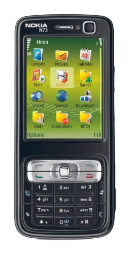 Nokia - Téléphone portable N73 Music Edition - Bluetooth / photo 2 mégapixels / slot mémoire miniSD / MP3 / radio FM - Noir