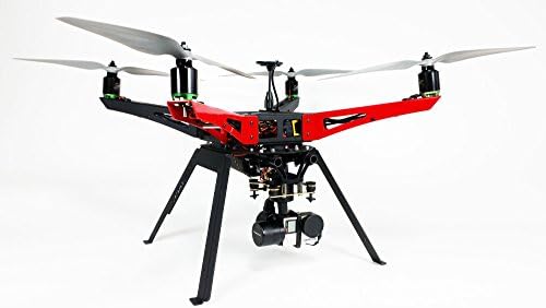 XProHeli ProPack XP2 Quadcopter with GPS for Professional GoPro Hero 3 or 4 Aerial Video Ready to Fly, Complete with Specktrum DX9 / AR9020 Receiver, FPV Wireless Video TX/RX, 3 LiPo Batteries, Charger, Spare 12" Propellers and SteadyGo 3 Axis High Torque Gimbal for GoPro Hero 3 and Hero 4 Cameras