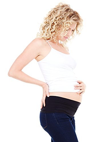 Ingrid & Isabel Women's Maternity Bellaband Basic, Black, Large/X-Large