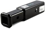 Curt Manufacturing D-170 Adaptable Hitch Extender 2 In To 1 1/4 In By 7 In Long