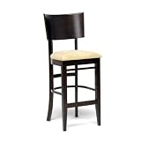 Wholesale Interiors Carla Brown Wood and Beige Microfiber Modern Bar Stool (Set of 2) Reviews 41cuR16SASL. SL160 Wholesale Interiors Carla Brown Wood and Beige Microfiber Modern Bar Stool (Set of 2) Reviews