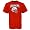 adidas Nebraska Cornhuskers Scarlet Youth Big Helmet T-shirt