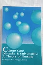 Culture Care Diversity and Universality: A Theory of Nursing