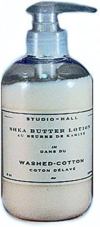 Washed Cotton Shea Butter Lotion 12 oz. Plastic Bottle with Built in Pump