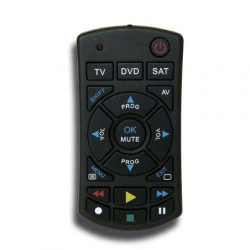 One for All Total Control URC 1033 Slider 3 Universal Infrarot-Fernbedienung (Men&uuml;steuerung) schwarz