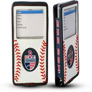 Boston Red Sox Leather Ipod Video Cover Case-2007 World Series Champions, Special Edition