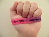 Eosinophilic Awareness Bracelets Pink and Purple