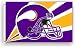 Minnesota Vikings 3x5 NFL Football Helmet Flag a