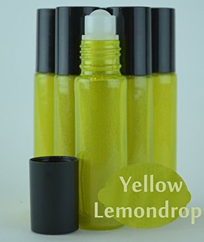 6 Pack Yellow Lemondrop Roll On Bottles