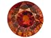 Jewelry : MIN 2.25CT 7.5MM ROUND SPESSARTITE GARNET