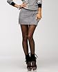 Suede Zip Mini Skirt main image