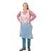 Liberty 2846 Polyethylene Disposable Embossed Apron, Bulk Packed, 28" Width x 46" Length (Case of 1000)