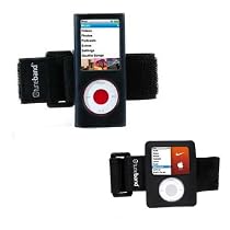 Tuneband, Grantwood Technology's Armband, Silicone Skin, and Screen Protector for iPod Nano, Choose Skin for 3rd or 4th Generation, Compatible with Nike+iPod