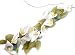 White Fabric Calla Lily Sprays Swag Wedding Decorations