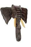 All Natural Handmade Elephant Head Wall Decoration (Buy 2 - Get FREE SHIPPING)
