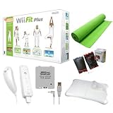 Nintendo Wii Fit Plus "Super Holiday" Bundle- Green (Electronics)