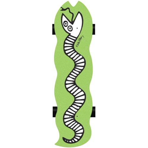 Alien Workshop Keith Haring Snake Complete Longboard, Multi, 8.5-Inch x 32-Inch On Sale