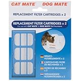 Replacement Filter Cartridges For Cat Fountain - 2 pk