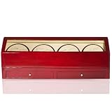 Steinhausen Quad II Automatic Watch Winder Cherry-Wood