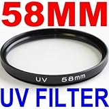 58mm UV Filter Lens for Canon Rebel XS T1i XTi XSi XT