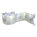 Blue and Sage Patchwork - Bumper