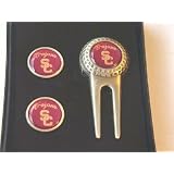 Usc Trojans Ncaa Sc Divot Tool Golf Ball 2 Marker Set