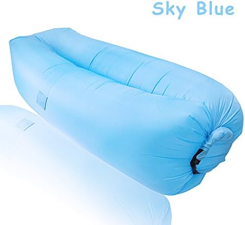 Outdoor Air Compression Sacks Lounger Bed with Carry Bag and Headrest