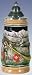 0.5 Liter Swiss Alps Horn Blower German Beer Stein - Zoeller & Born