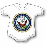 US NAVY Baby Ultrasoft Onesie