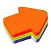 Post-it Arrow Shaped Notes Pad of 225 Sheets Neon Orange and Green Ref 2007A