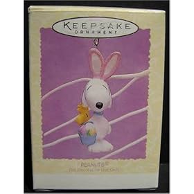 PEANUTS SNOOPY 1995 Easter Collection QEO8257