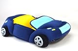 Hundebett Katzenbett Hundekissen Auto Wagen blau 74x46x15 cm Katzenhaus Hundehaus HH56