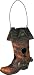 RIVERS EDGE COWBOY BOOT SHAPED BIRDHOUSE