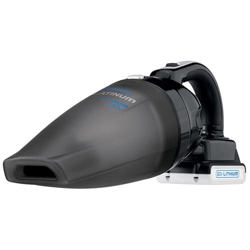 Black & Decker Platinum  BDH2000SL 20-Volt Max Lithium Ion Slide Pack Vacuum