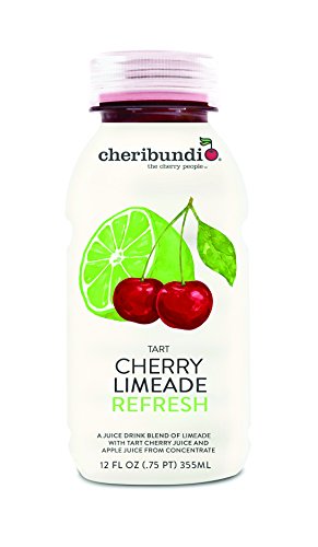 Cheribundi Tart Fruit Juices, Cherry Limeade Refresh, 12 Ounce (Pack of 12)