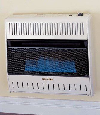 S For Indoor Use Comfort Glow 30,000 BTU Vent-Free Blue Flame