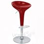 Alpha Contemporary Bombo Style Adjustable Barstool