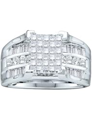 1.50CTW DIAMOND LADIES INVISIBLE RING