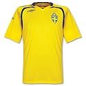 Umbro Sweden Home Short Sleeve Jersey 2007 - 2008