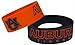 NCAA Auburn Tigers Wide Band Silicone Bracelet (Pack of 2), Team Color