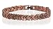 New Ladies Copper Clad Magnetic Hearts Bracelet 8 long