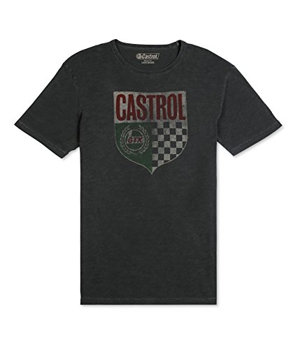 Lucky Brand Men's Castrol Shield Graphic Tee