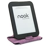 JAVOedge Austin Flex Sleeve for the Barnes & Noble Nook Touch Reader - (Purple) Latest Generation