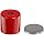 Cast Alnico 5 Assembly With Keeper, 1-3/8" Diameter, 1-3/16" Thick, 1/4"-20 Threaded Mounting Hole (Pack of 1)
