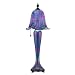 Quoizel Salamander Glass Studio CobaLight Waterfall 1 Light Table Lamp