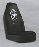 Dragon Embroidered Universal Bucket Seat Cover