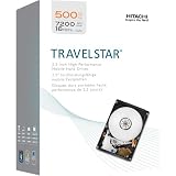 Hitachi Travelstar 2.5 - 500 GB 7200 rpm IDK-PANAM Mobile Hard Drive - Retail Box H2IK5001672SP