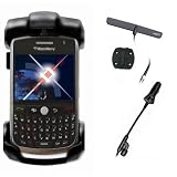 THB Bury Comfort Cradle for Blackberry Tour 9630 (Black)
