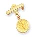 14k Saint John the BaptiSt Medal Pin